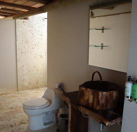 Cabin with ocean view