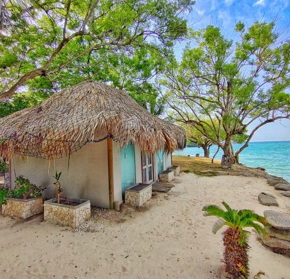Cabin with ocean view